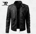 BlackRider Lambskin Leather Biker Jacket