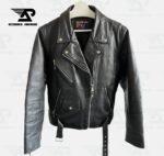 IconX Classic Black Ramones Motorcycle Jacket
