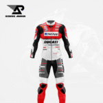 Ducati Jorge Lorenzo 2018 Real Leather Motorcycle Suit