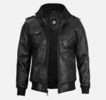 falcon-black-mens-bomber-leather-jacket-with-detachable-hood-front-open.jpg
