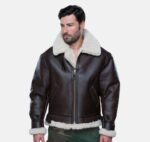 Heritage B-3 Bomber Sheepskin Leather Jacket