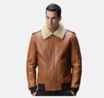Skyward B3 Airforce Sheepskin Bomber Jacket