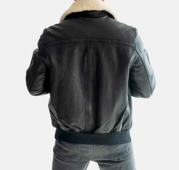 Aviator Elite Luxury Bomber Jacket - Image 2