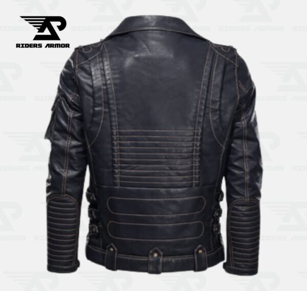 Rider's Legacy Premium Leather Jacket for Men - Image 2