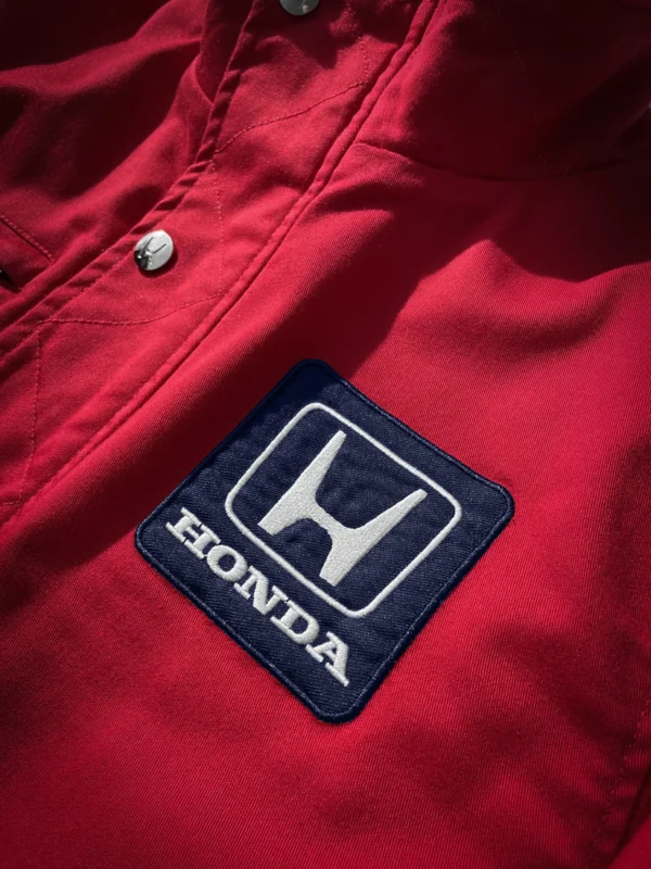 1989 Honda Grand Prix Racing Team Twill Jacket Riders Armor - Image 9