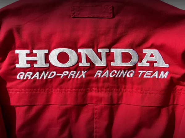 1989 Honda Grand Prix Racing Team Twill Jacket Riders Armor - Image 3