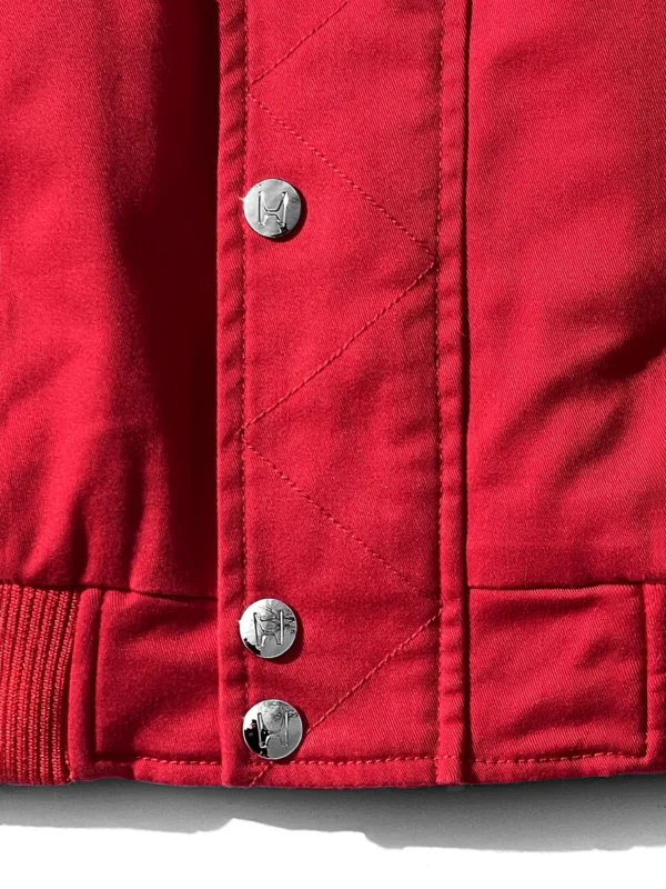 1989 Honda Grand Prix Racing Team Twill Jacket Riders Armor - Image 4