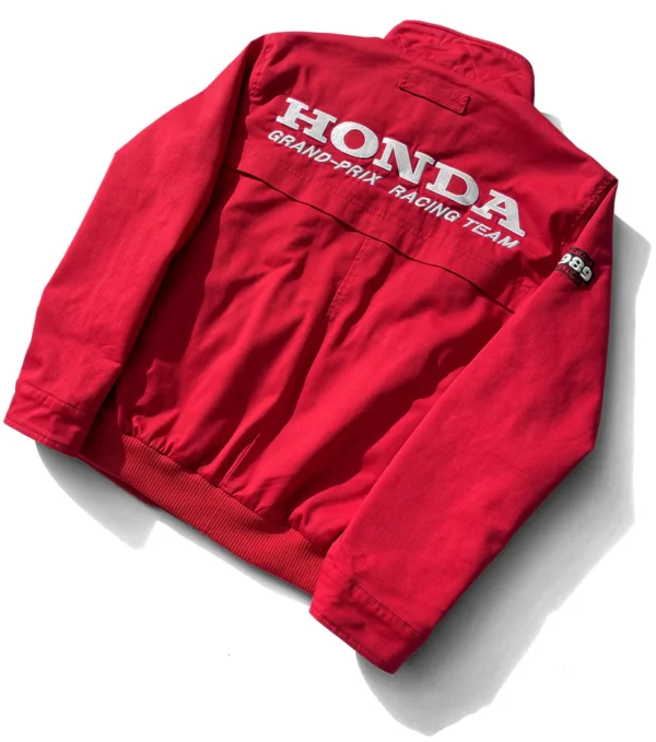 1989 Honda Grand Prix Racing Team Twill Jacket Riders Armor - Image 14