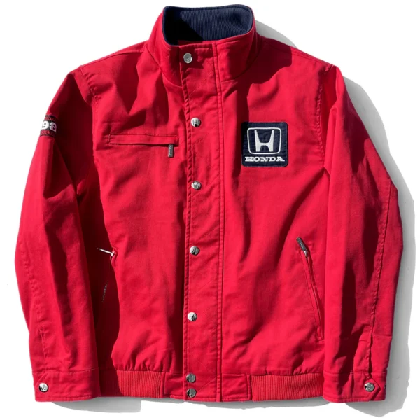 1989 Honda Grand Prix Racing Team Twill Jacket Riders Armor