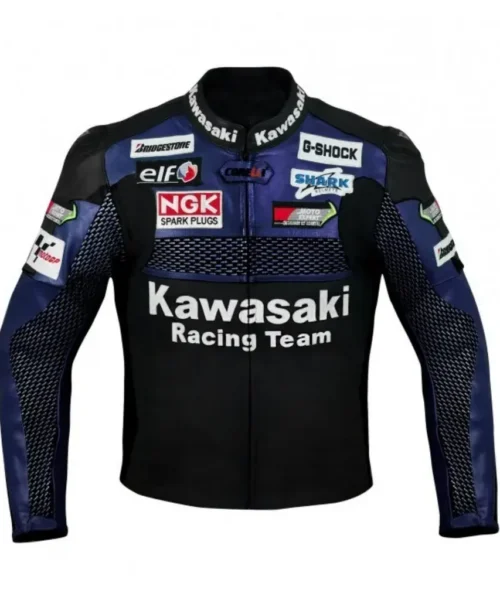 Riders Armor BlueStrike Racing Leather Jacket