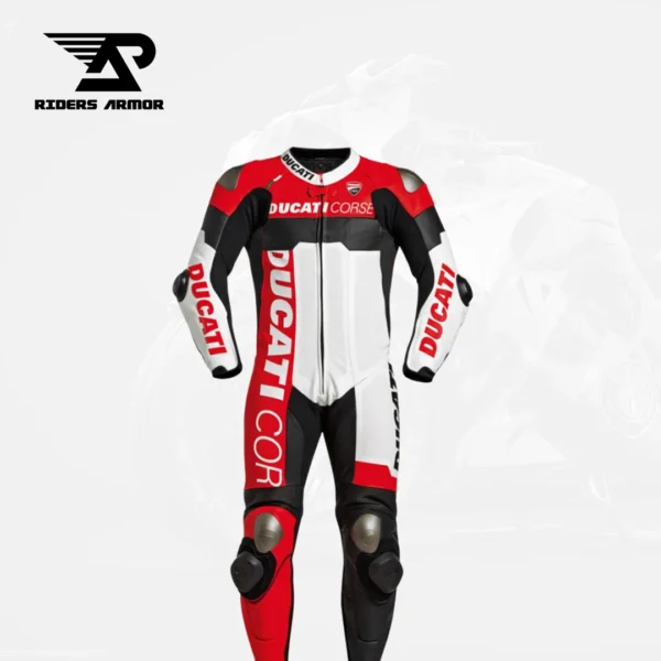 Ducati Corse C5 Leather Suit by Riders Armor