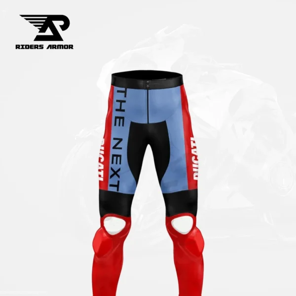 Fabio Di Giannantonio Sky Blue Ducati Racing Suit - Image 4