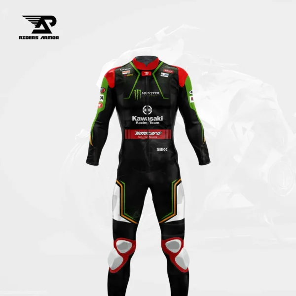 Kawasaki Alex Lowes 2020 Leather Racing Suit
