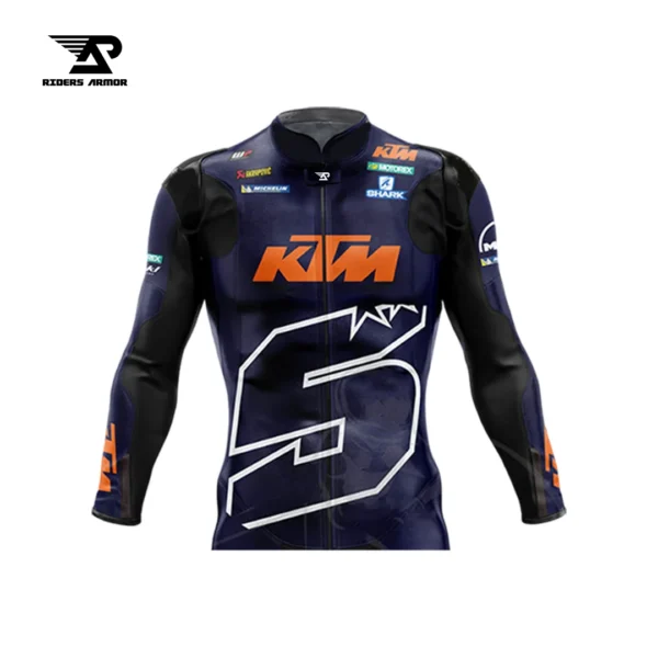 KTM Johann Zarco 2018 Real Leather Motorcycle Suit
