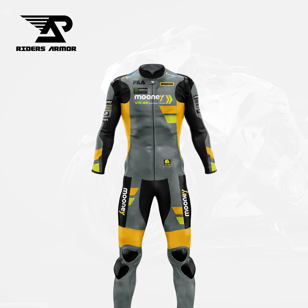 レキシ ヒカレキシ Marco Bezzecchi Ducati Cowhide Racing Suit - Riders Armor