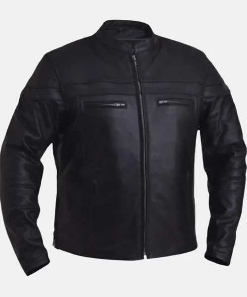 Maverick Premium Cowhide Leather Jacket