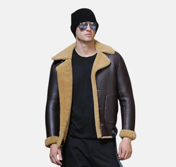 Shadow B3 Flight Shearling Sheepskin Jacket