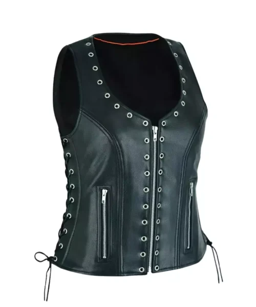 Riders Armor RebelQueen Ride Women’s Leather Vest