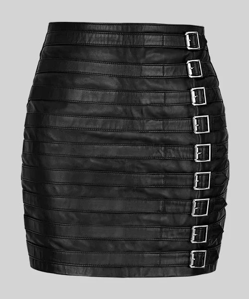 Riders Armor RebelStar Jennifer Lopez Leather Skirt