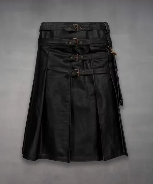 Riders Armor DarkReign Gothic Leather Kilt
