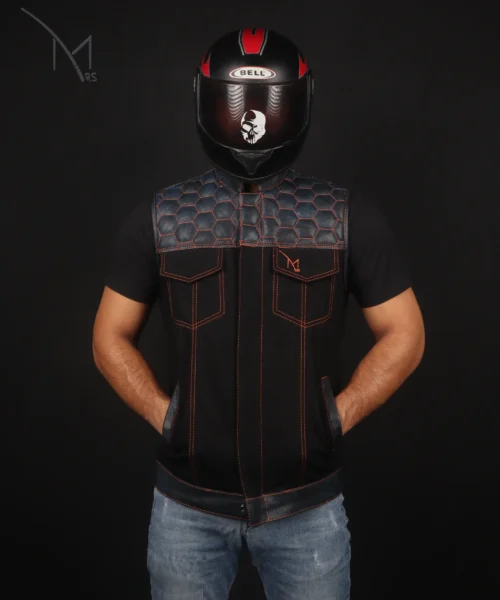 Riders Armor FitCraft Leather Vest – Men’s Edition