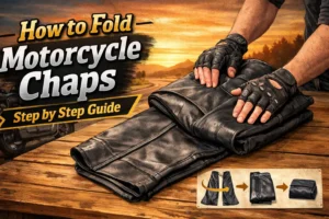 How to fold chaps