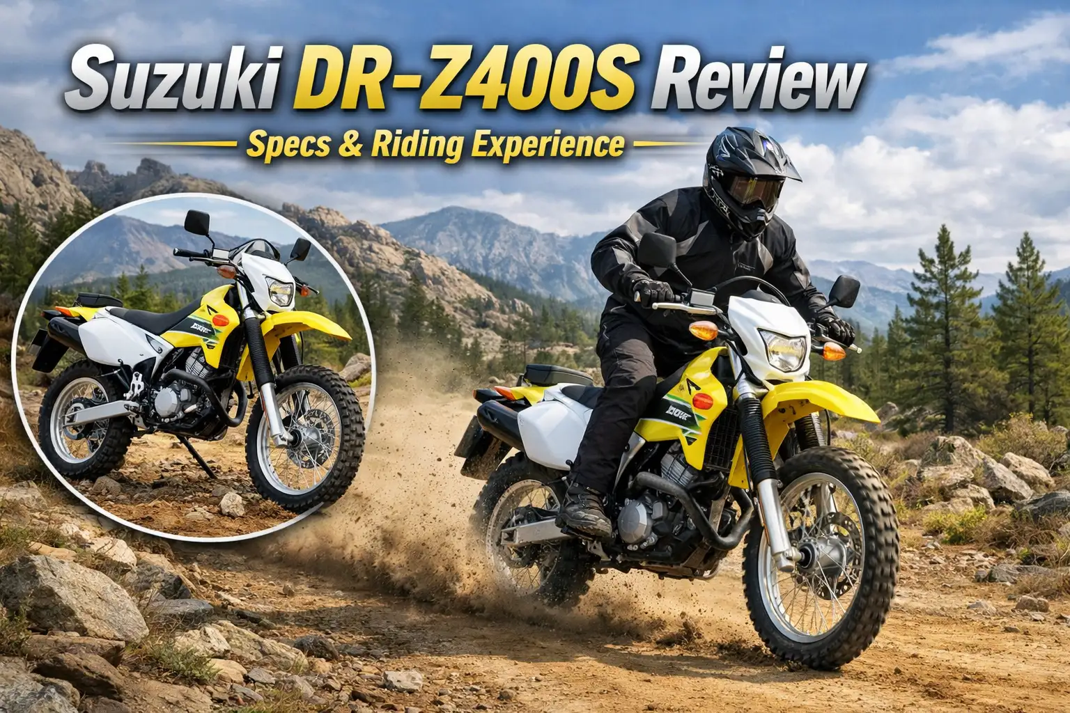 Suzuki DR-Z400S Review – Specs, Features & Riding Experience
